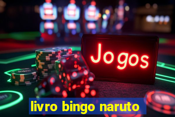 livro bingo naruto