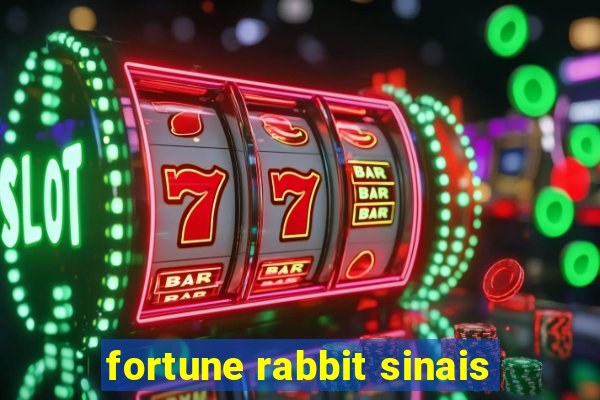 fortune rabbit sinais