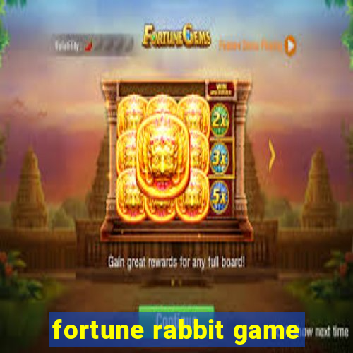 fortune rabbit game