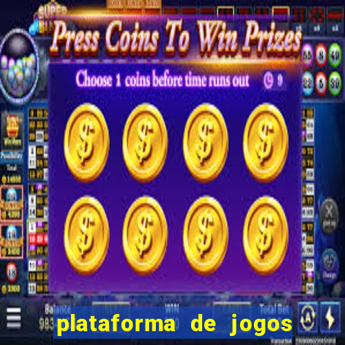 plataforma de jogos para ganhar dinheiro com bonus de cadastro