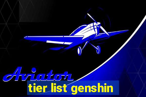 tier list genshin