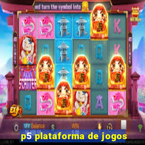 p5 plataforma de jogos