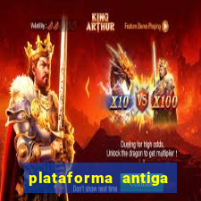 plataforma antiga de jogos