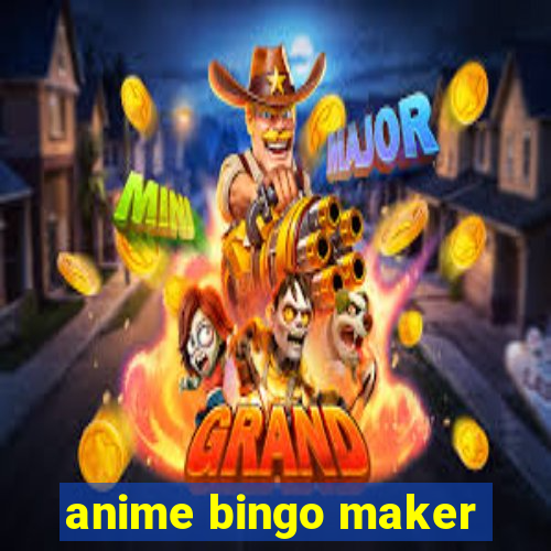 anime bingo maker