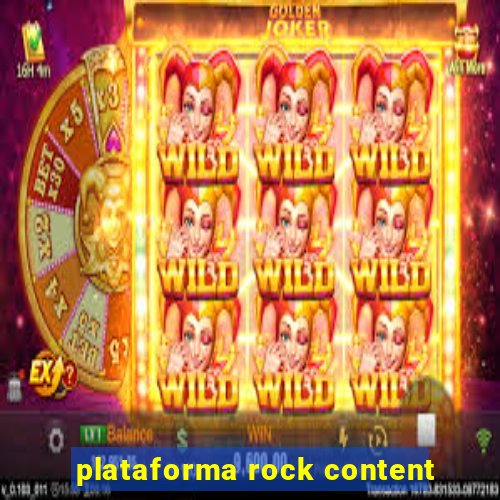 plataforma rock content