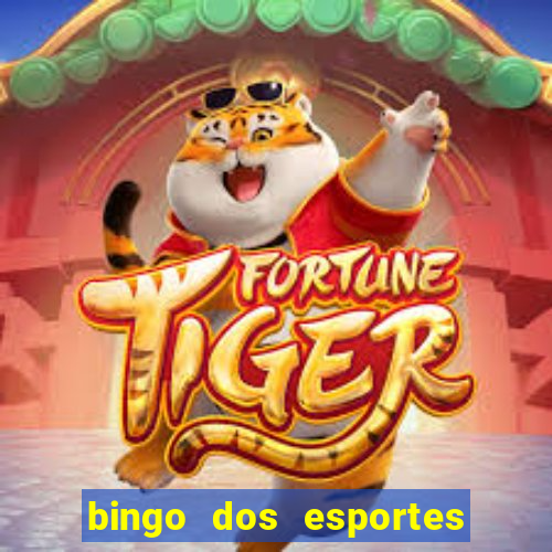 bingo dos esportes para imprimir