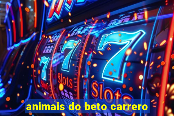 animais do beto carrero