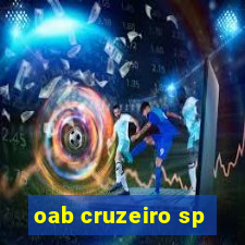 oab cruzeiro sp