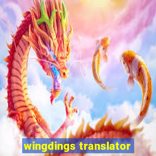 wingdings translator