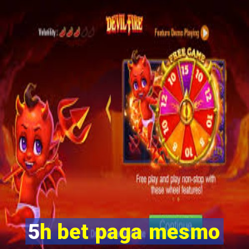 5h bet paga mesmo