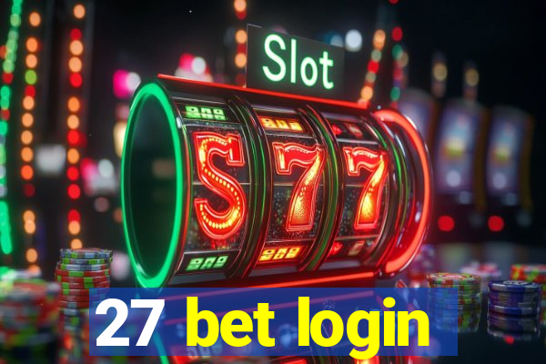 27 bet login