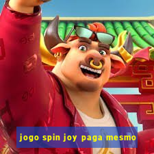 jogo spin joy paga mesmo