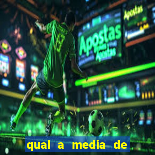 qual a media de escanteio por jogo