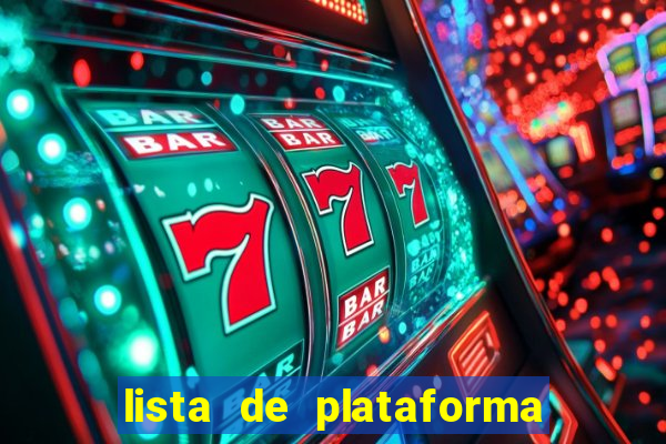 lista de plataforma de jogos